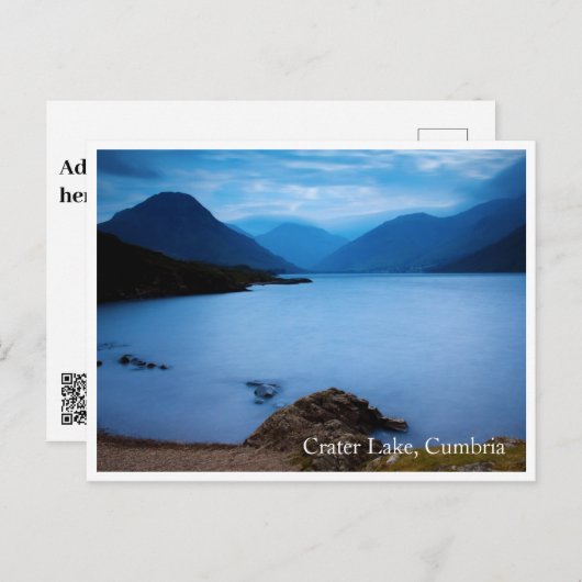 Carte postale - Crater Lake Cumbria (Devant / Derrière)