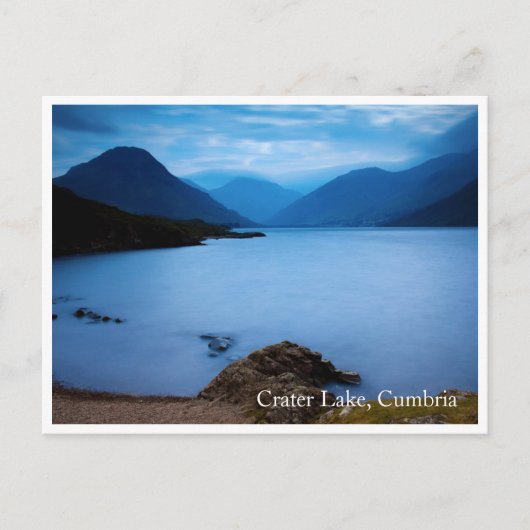 Carte postale - Crater Lake Cumbria (Devant)