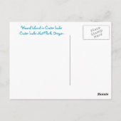 Carte Postale Crater Lake National ... (Dos)