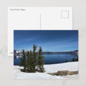 Carte Postale Crater Lake, Oregon (Devant / Derrière)