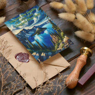 Carte Postale Crater Lakes Serene Morning