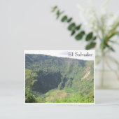 Carte Postale cratère de boquerón (Debout devant)