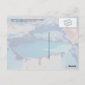 Carte Postale Cratère de Katmai, Parc national de Katmai, Alaska (Dos)