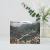 Carte Postale Cratère de volcan Indonésie (Debout devant)