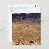 Carte Postale Cratère météorite de Barringer (Devant / Derrière)