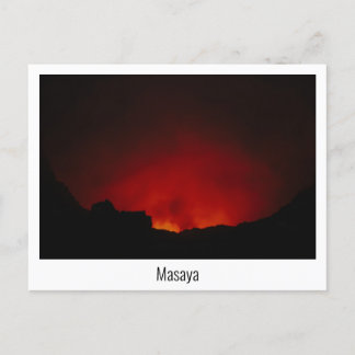Carte Postale Cratère volcanique de Masaya au Nicaragua