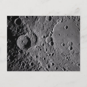 Carte Postale Cratères lunaires Artemis II