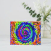 Carte postale cravate (Debout devant)