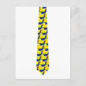 Carte Postale Cravate de canard (Devant)