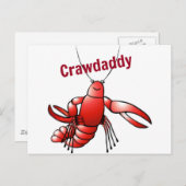 Carte Postale Crawdaddy (Devant / Derrière)
