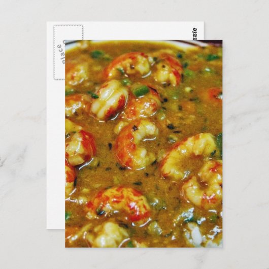 Carte Postale Crawfish Gumbo (Devant / Derrière)