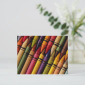 Carte Postale Crayons (Debout devant)