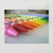 Carte Postale Crayons (Devant)