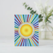 Carte Postale Crayons de couleur (Debout devant)