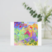 Carte Postale Crayons Melted (Debout devant)