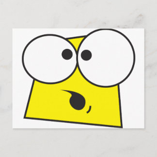 Carte Postale Crazy Face