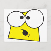 Carte Postale Crazy Face (Devant)