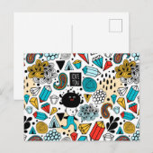 Carte Postale Crazy head (Devant / Derrière)