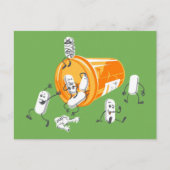 Carte Postale Crazy pilules (Devant)