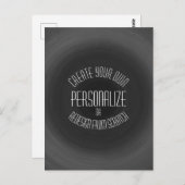 Carte Postale Create Your Own - Custom Design (Devant / Derrière)