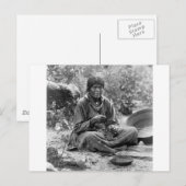 Carte Postale Créateur de paniers de paiement, 1902 (Devant / Derrière)