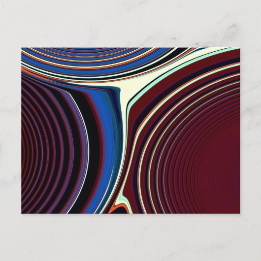 Carte Postale Création Abstraite (Devant)