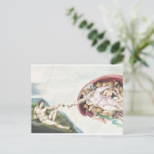 Carte Postale Création d'Adam (Debout devant)