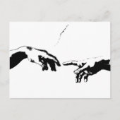 Carte Postale Création d'Adam (Devant)