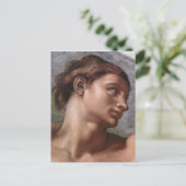 Carte Postale Création d'Adam (détail-Adam) (Debout devant)