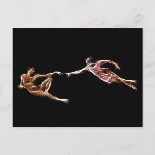 Carte Postale Création d'Adam Michelangelo Fractal Painting (Devant)