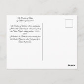 Carte Postale Création d'Adam par Michel-Ange (Dos)