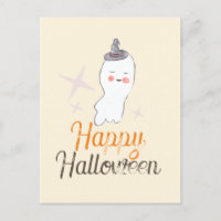 Création de dessin animé fantôme rétro pour Hallow