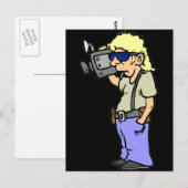 Carte Postale Création de film (Devant / Derrière)