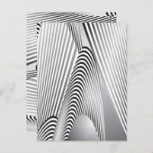 Carte Postale Création de Motif Abstrait 3 (Devant / Derrière)