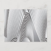 Carte Postale Création de Motif Abstrait 3 (Dos)