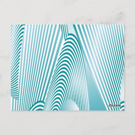 Carte Postale Création de Motif Abstrait 4 (Dos)