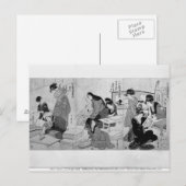 Carte Postale Création d'empreintes (Devant / Derrière)