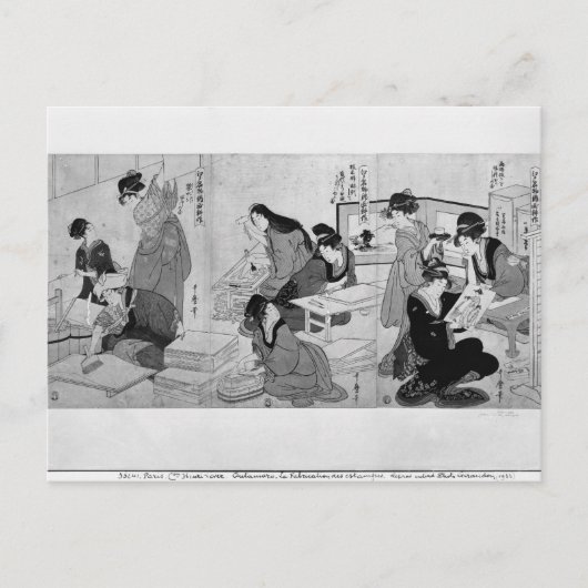 Carte Postale Création d'empreintes (Devant)