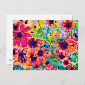 Carte Postale Création florale 1 - Copie (Devant / Derrière)