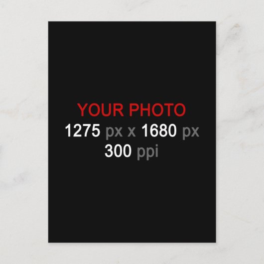 Carte Postale Création personnelle (Devant)