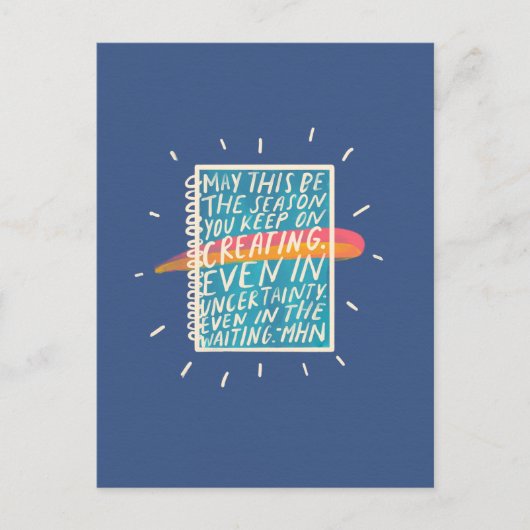 Carte postale créative (Devant)