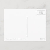 Carte Postale Créativité (Dos)