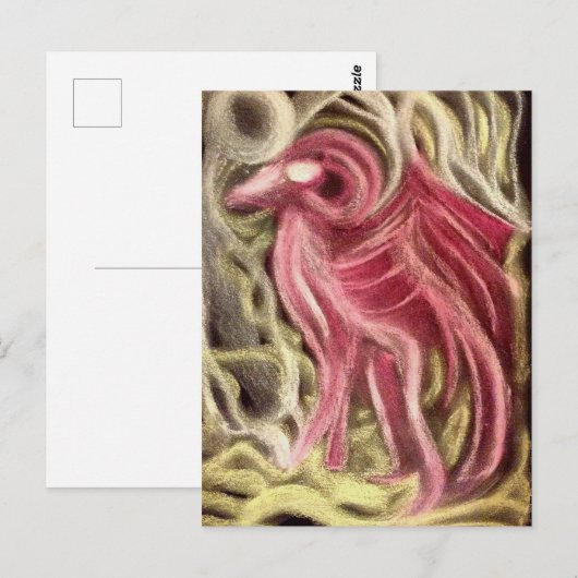 Carte Postale Créature (Devant / Derrière)
