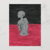 Carte Postale Créature chassée (Devant)