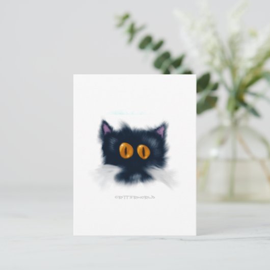 Carte Postale Créature de chaton (Debout devant)