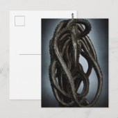 Carte Postale Créature déplaisante inconnue Tentacle Octopus (Devant / Derrière)