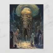 Carte Postale Créature du sous-monde Alien démon (Devant)