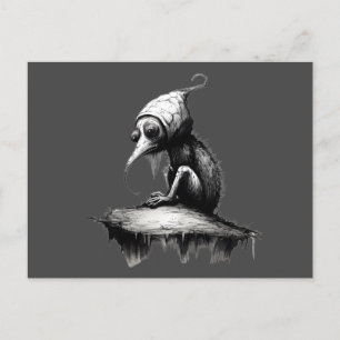 Carte Postale Créature surréelle