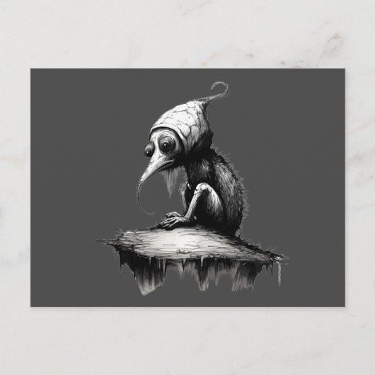 Carte Postale Créature surréelle (Devant)
