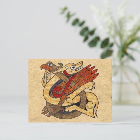 Carte Postale Créatures celtiques (Debout devant)